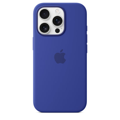 iPhone 16 pro Silicone Case – Denim